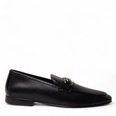 Italian Men Black Leather Shoes #4949
